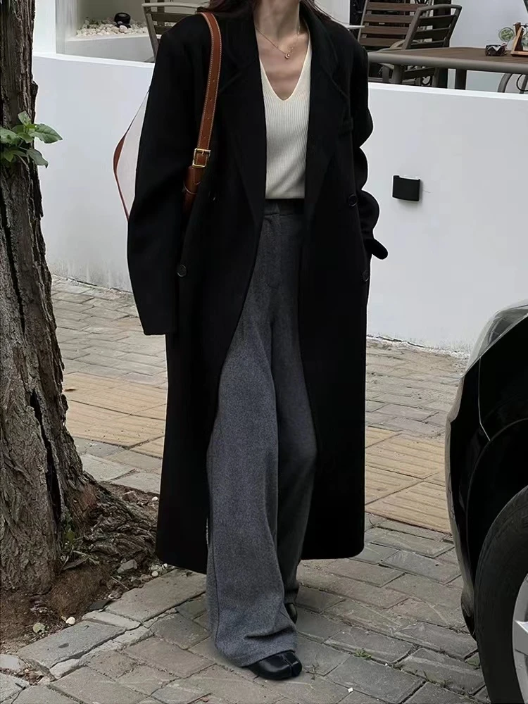 25新款女款双面羊毛大衣集合链接