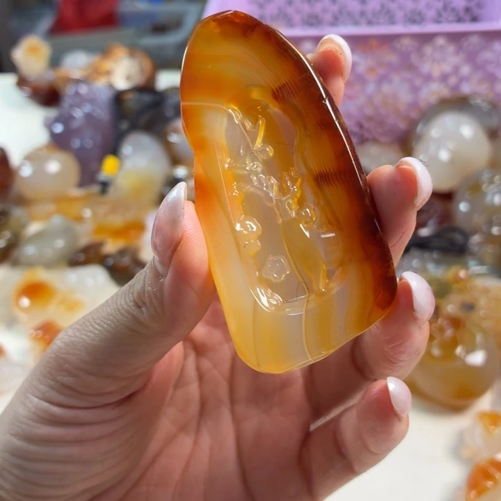 未镶嵌吊坠(不含链)玛瑙/玉髓