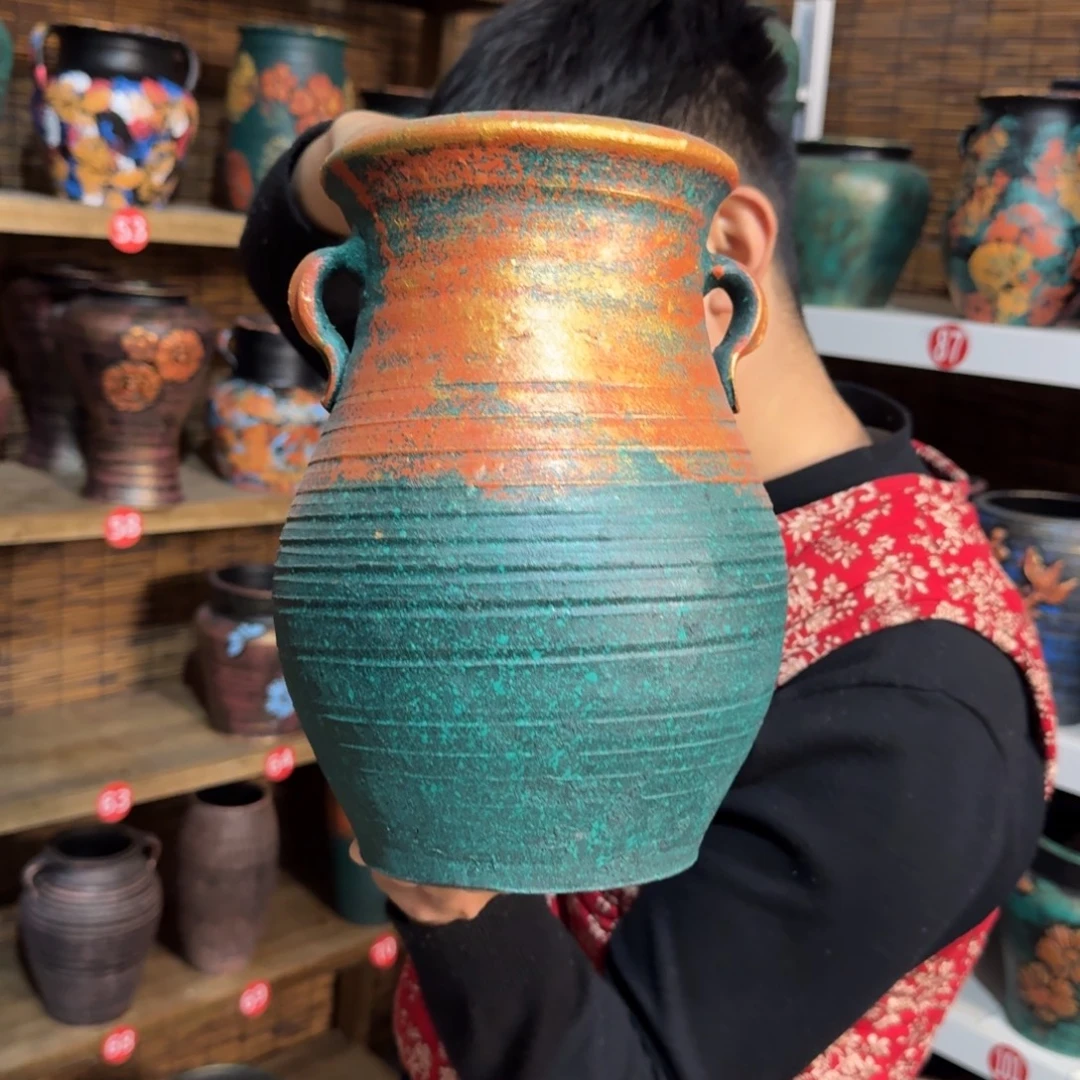 带孔高端浮雕花盆炸炸炸