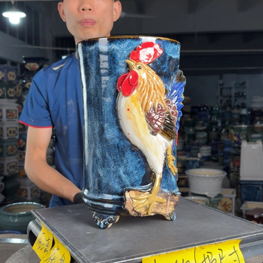 一风堂石湾花盆 内14*25