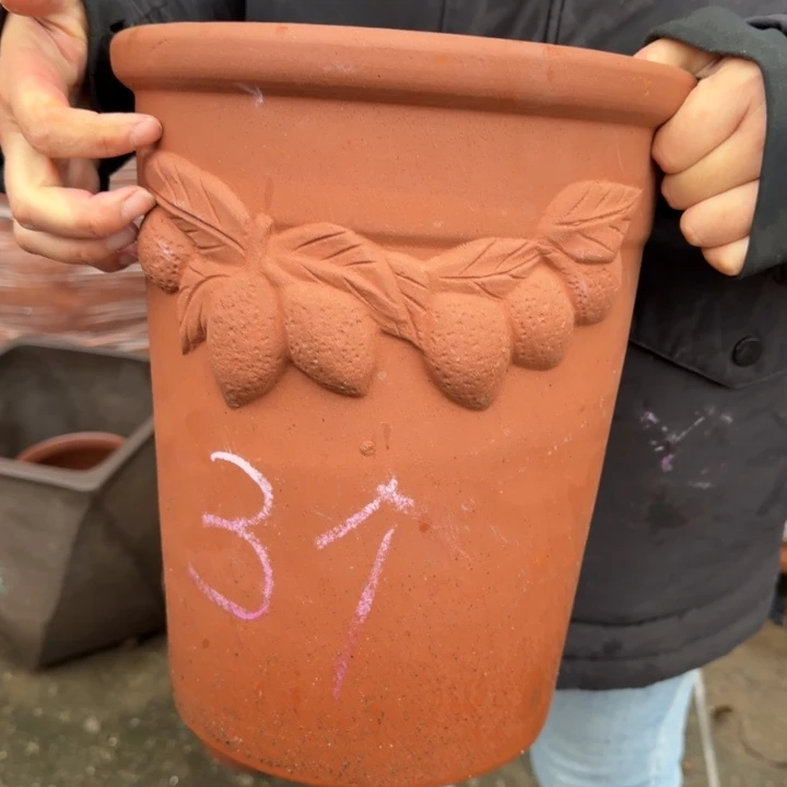 花盆紫砂口25高31宜兴紫砂