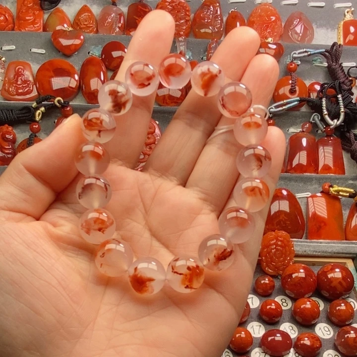 手串未镶嵌南红玛瑙