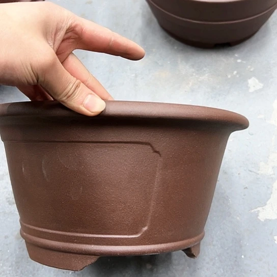 红陶紫砂花盆漂亮