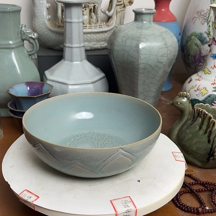 紫砂茶叶盒瓷器瓷器瓷器