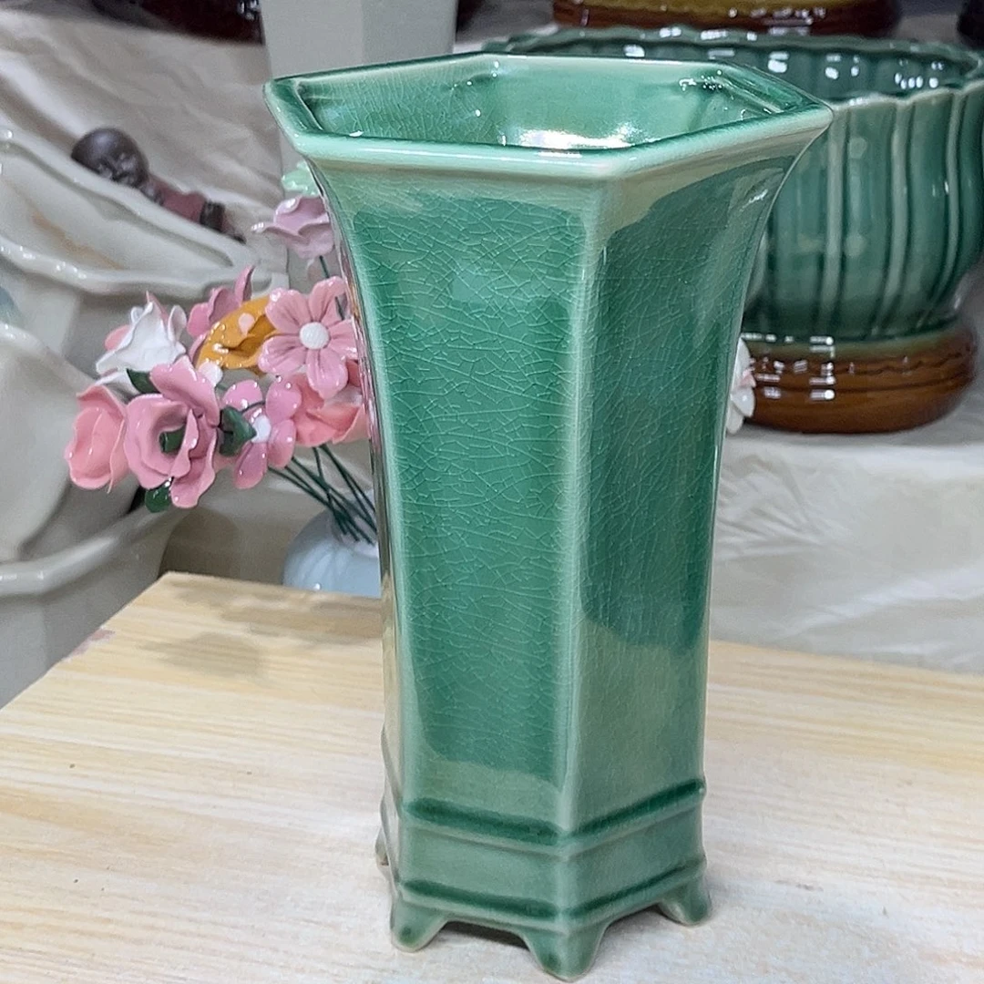 陶瓷绿植多肉微瑕花盆口径13*21