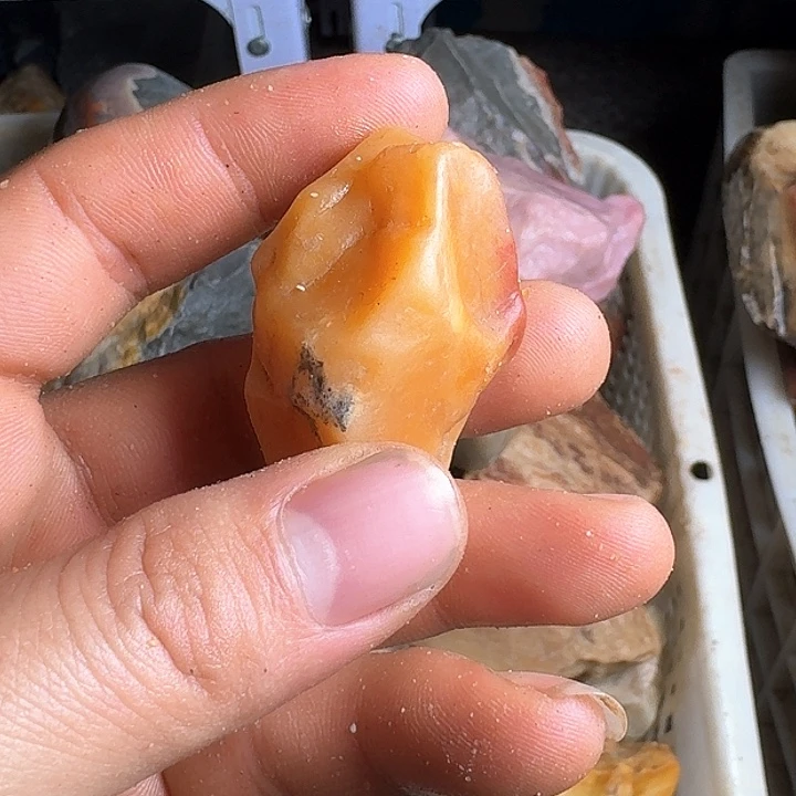 寿山石小**吖寿山石的制作