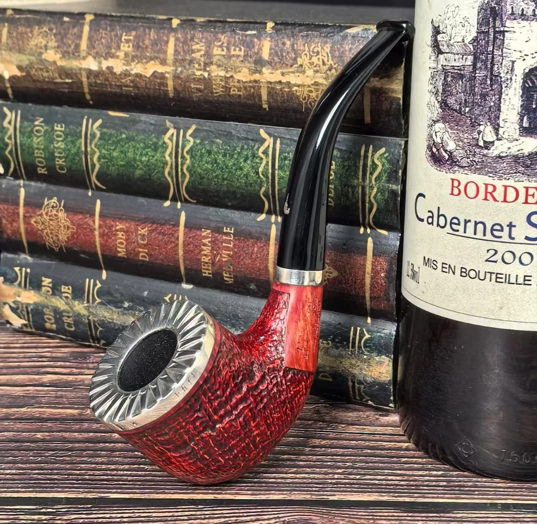 意大利鸭子十五字棋手工石楠木烟斗男士礼品