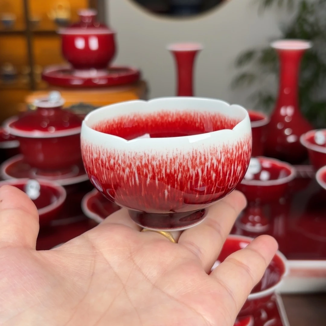 杯子景德镇高温原矿釉