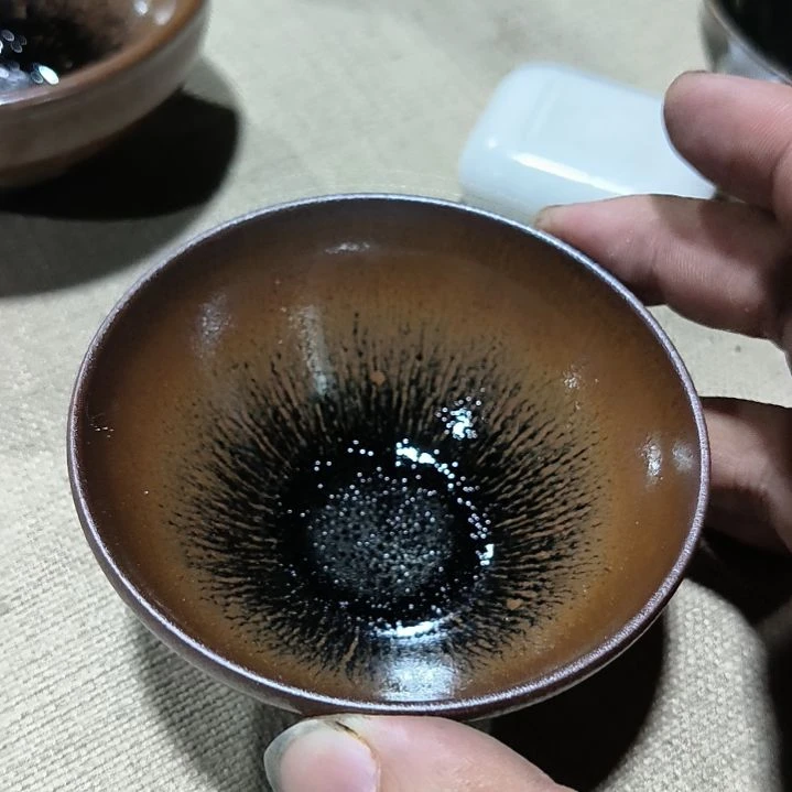 茶盏建窑建盏龙窑柴烧