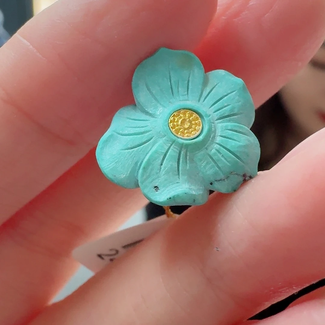 绿松石珠宝奇石未镶嵌