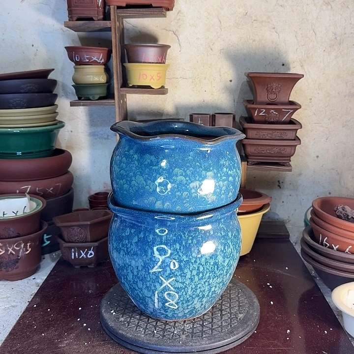 宜兴紫砂花盆手工制作