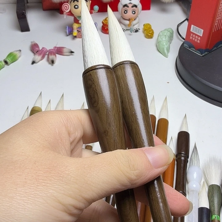 毛笔书法作品斗笔