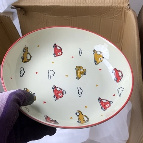 盘陶瓷制品满25拼单发货默认微瑕