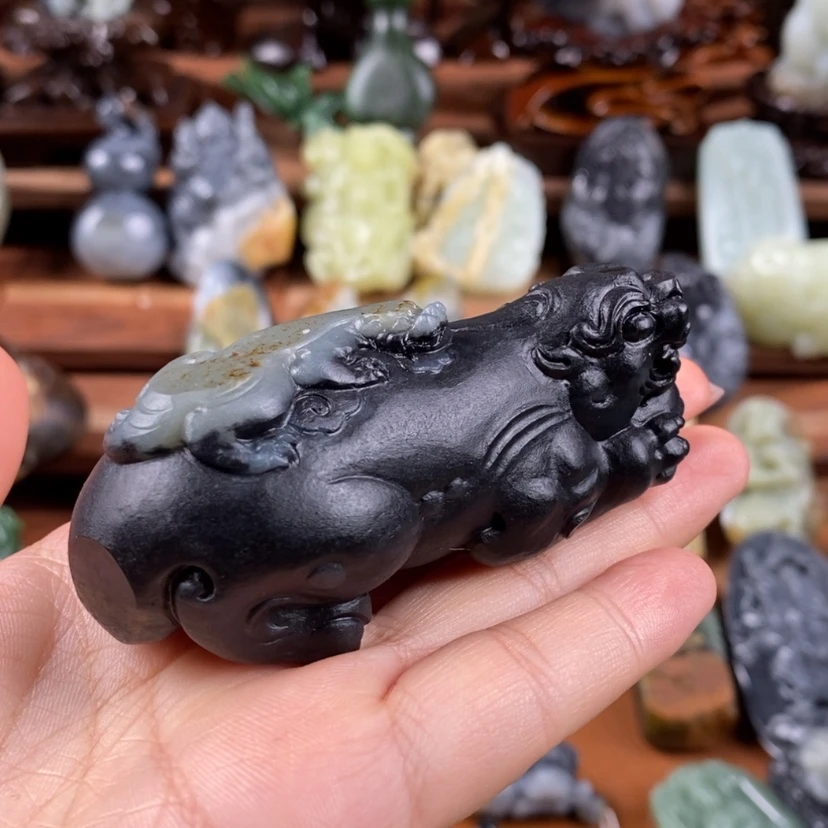 【闪购商品】未镶嵌和田玉把件无*净定制