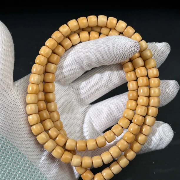 【云淼哥】龙脊菩提脖挂长串直切7.7*6.6mm，无月精挑