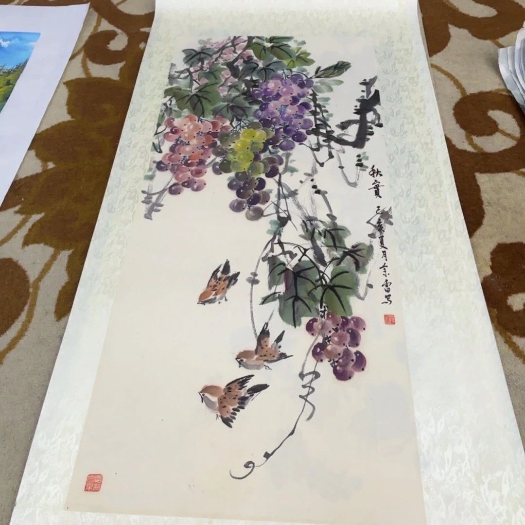 泰***曦国画国画老师未人作品刘