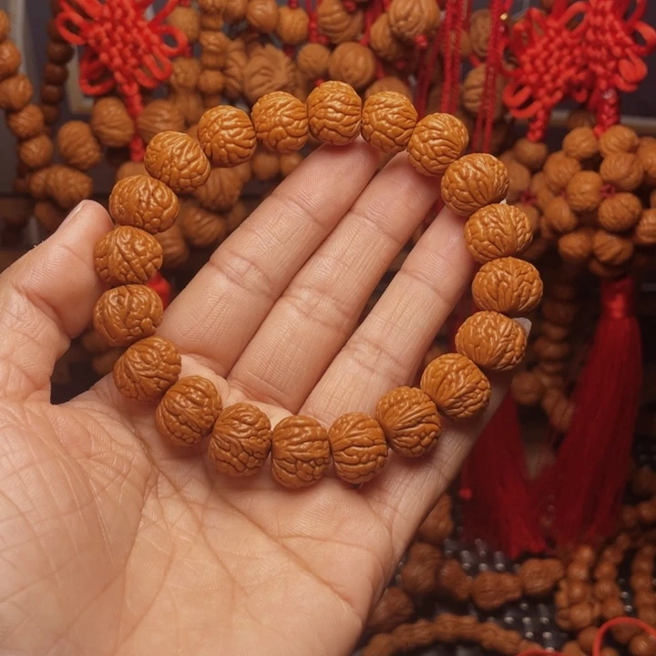 木质类龙纹桃枭挂件j