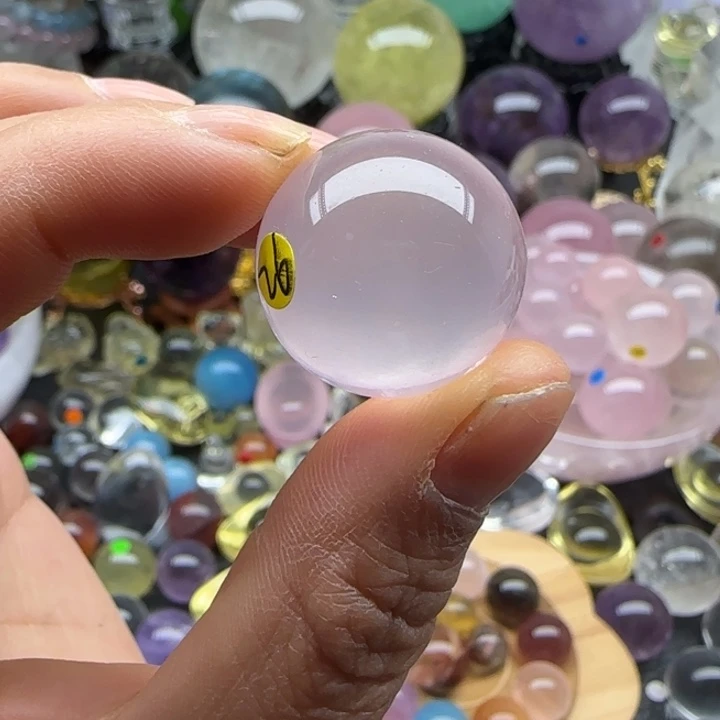 未镶嵌水晶珠宝半成品2.22厘米