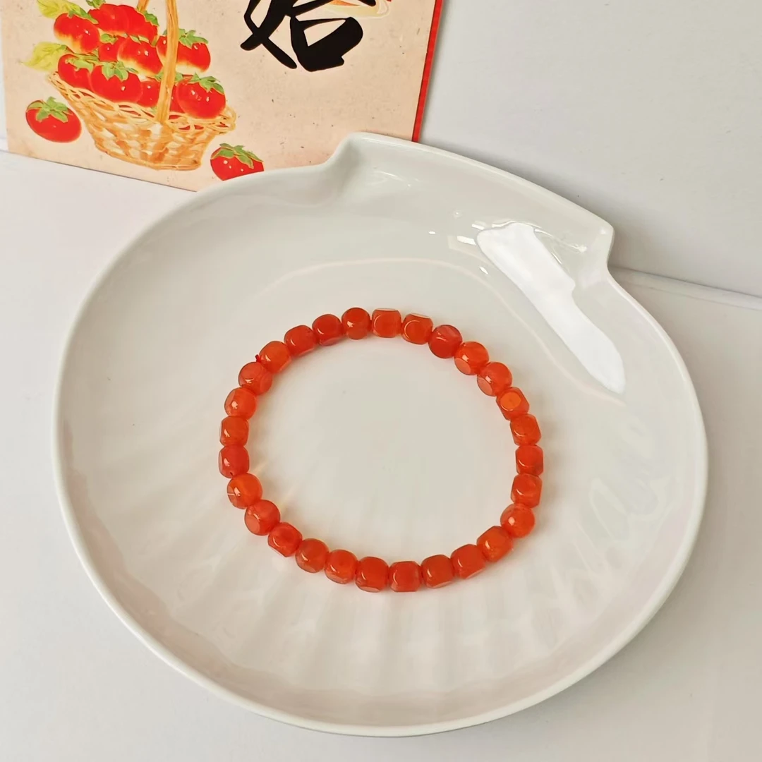 【松岗遇丽珠宝】10221089-特价方糖手串 多样性发一件