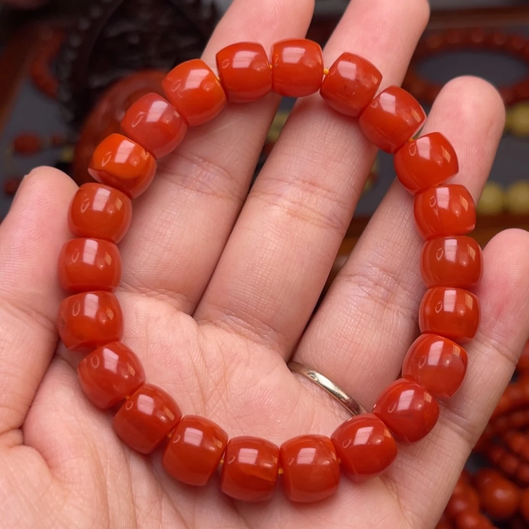 南红玛瑙配饰卡10尺寸未镶嵌