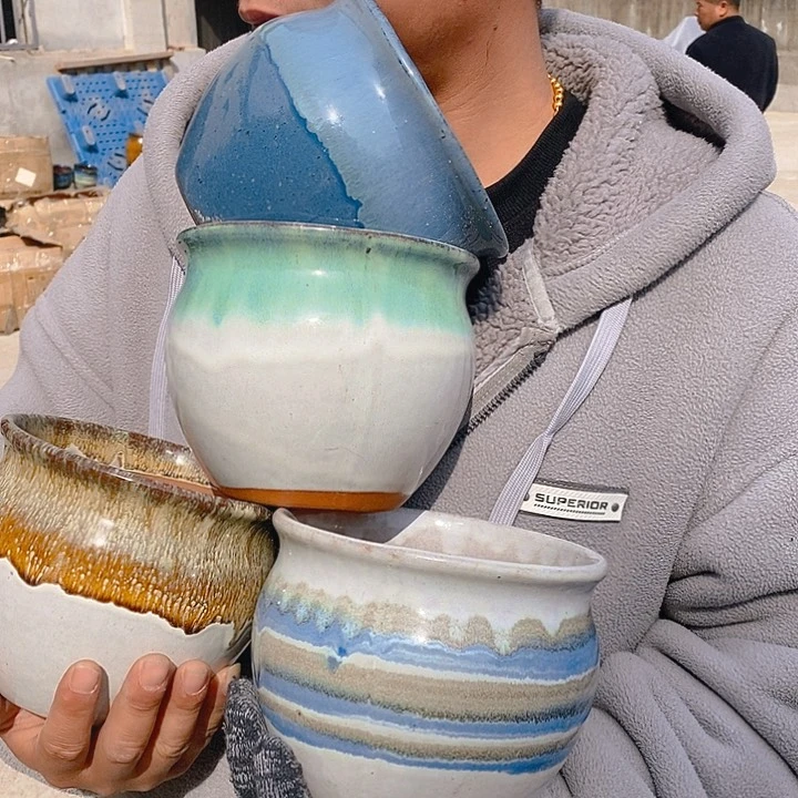 红陶正品高13口15