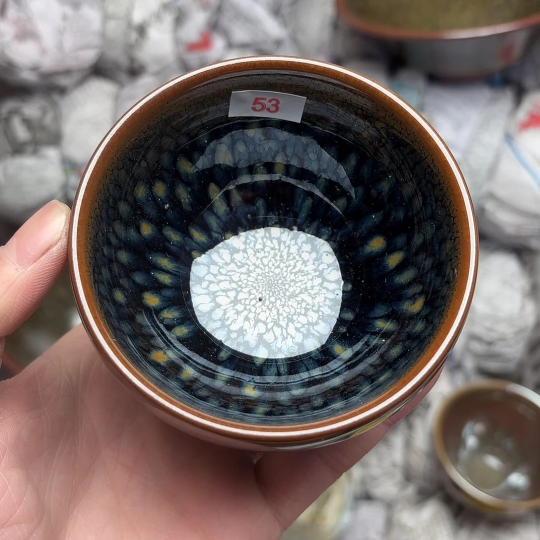 茶盏建盏主人杯一只微瑕