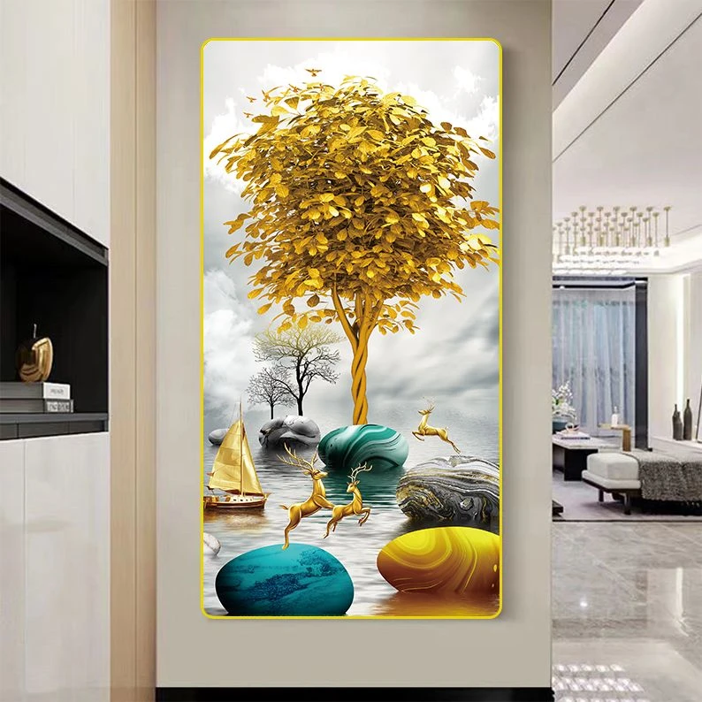 XG03玄关装饰画走廊过道挂画沙发落地画客厅装饰画