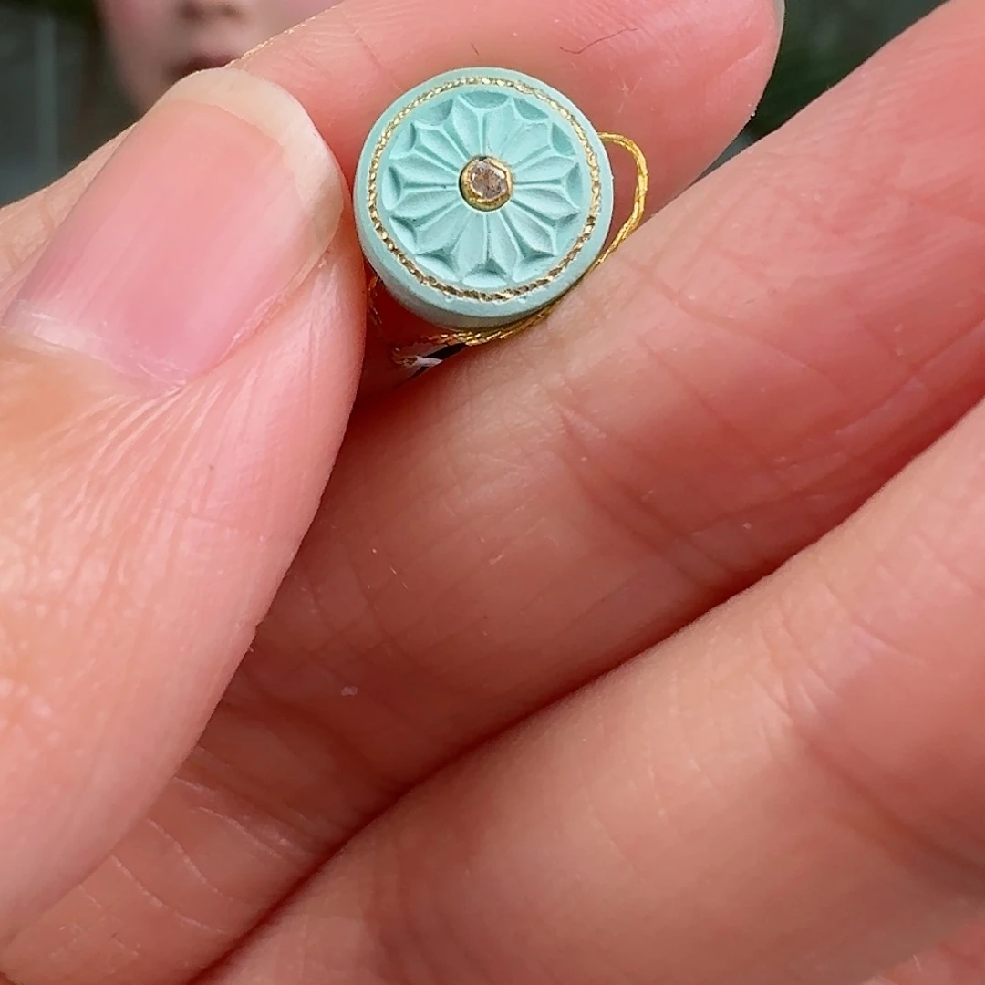 绿松石珠宝奇石未镶嵌