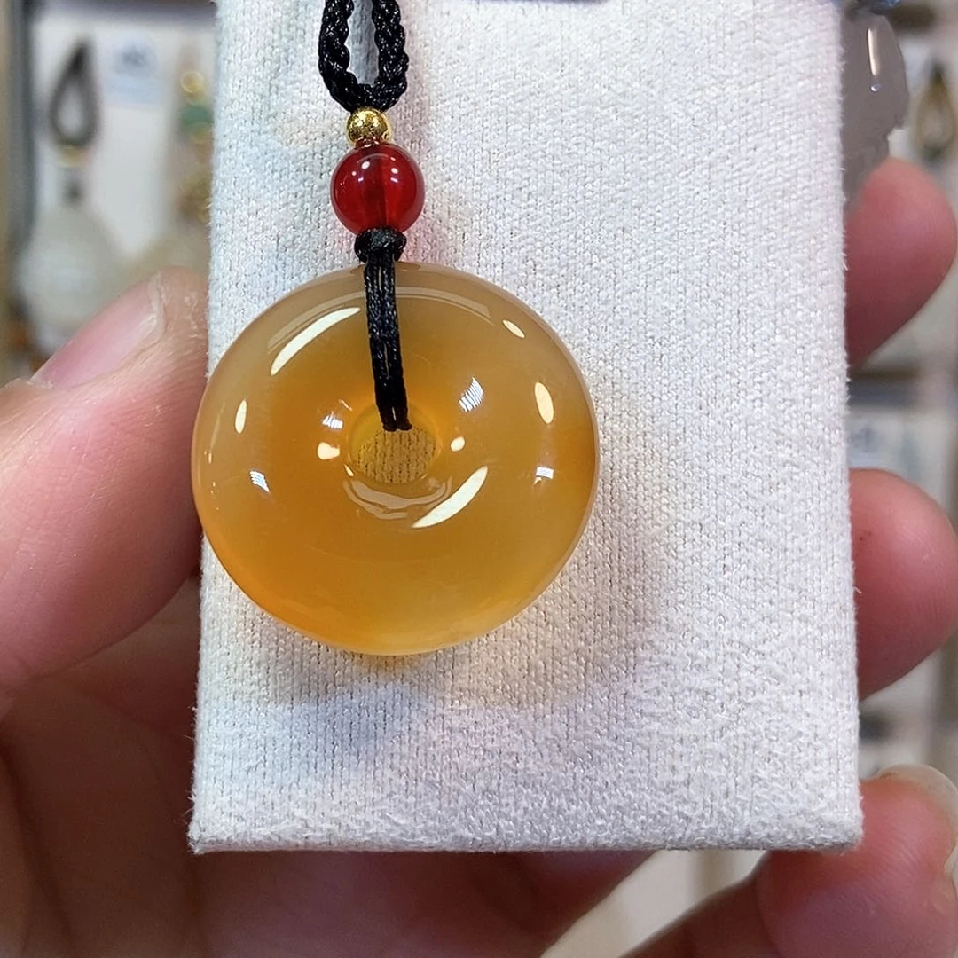 玛瑙/玉髓颈饰未镶嵌半*