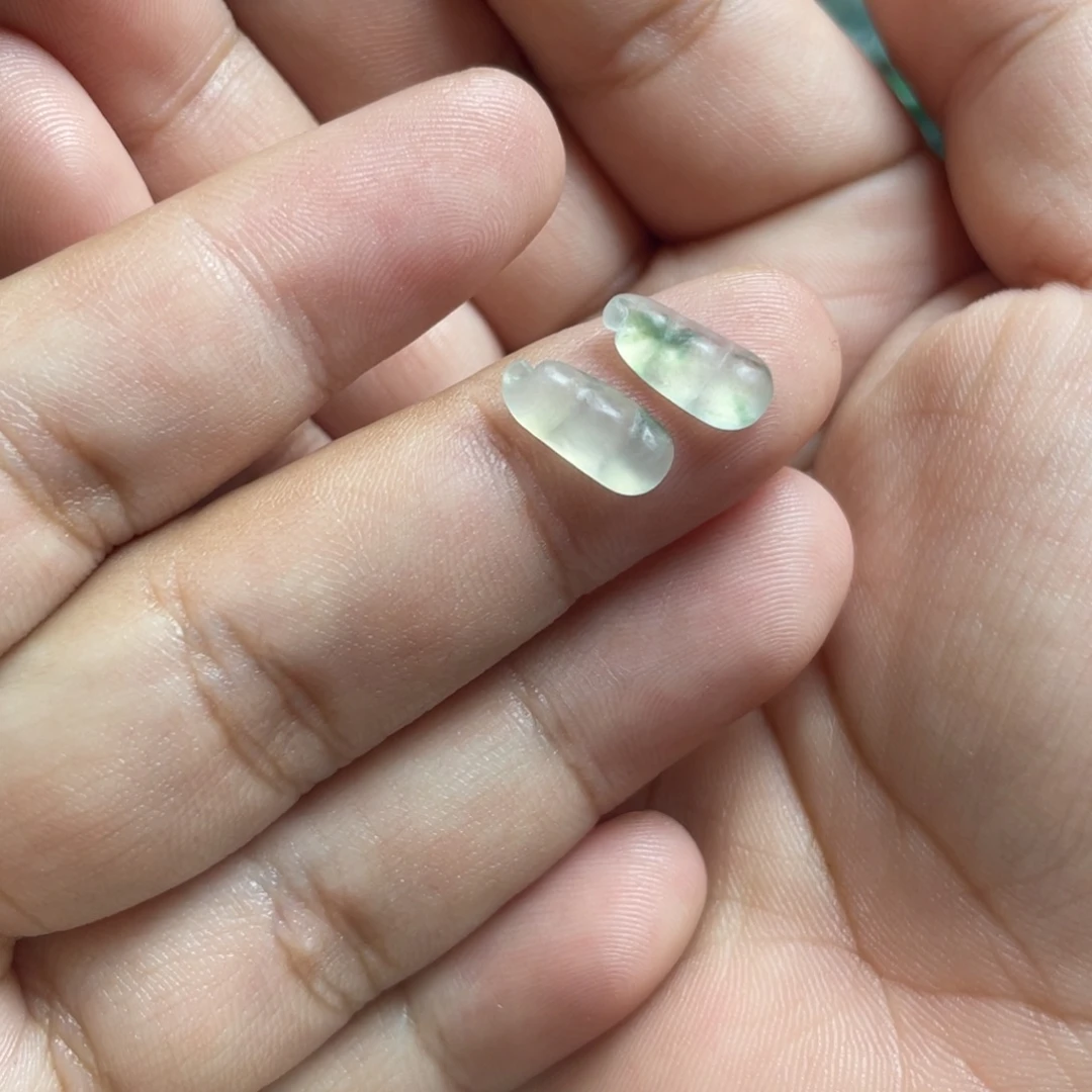 定制翡翠未镶嵌豆子