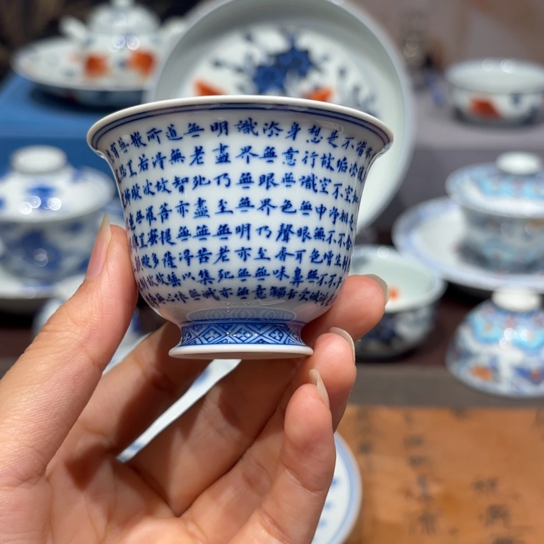 手工手绘陶瓷茶具
