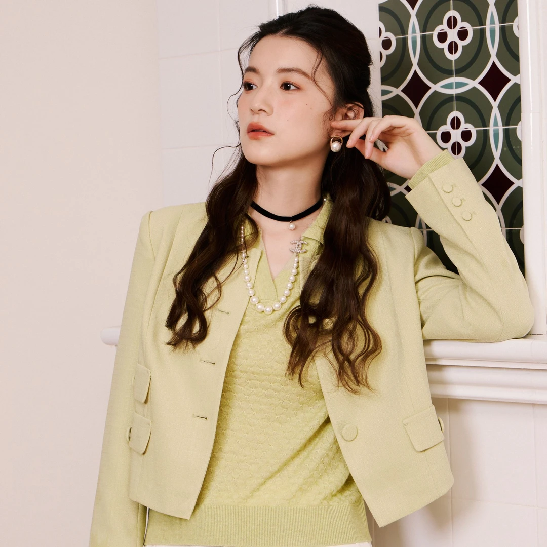 【籽言专属】她翼冬季小香风外套时尚法式轻奢EH4241361141