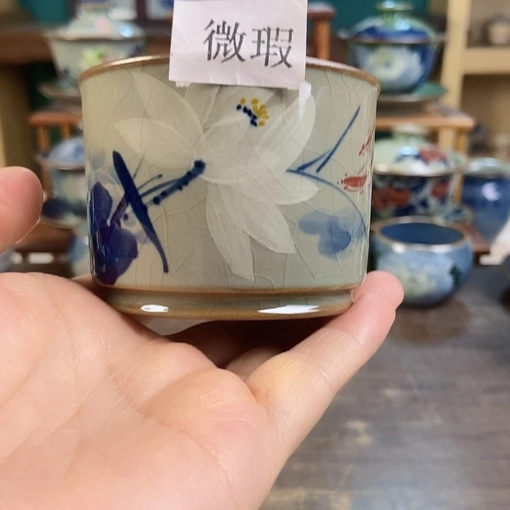 瓷片手工制作工艺精湛等