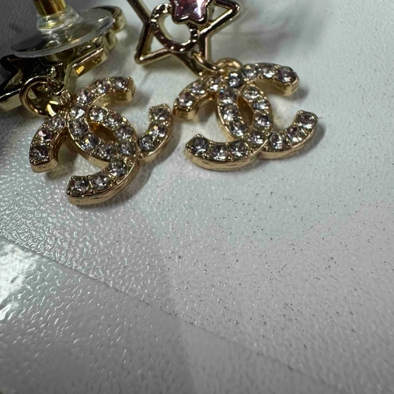 95新 Chanel/香奈儿 零件一对/ 乱乱子中古/103702不支持鉴定