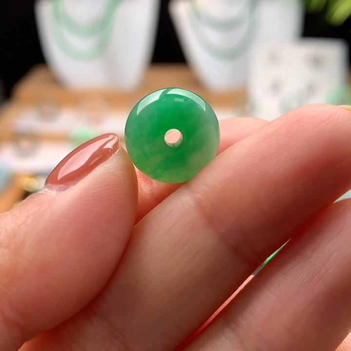 翡翠未镶嵌手链天然缅甸A货翡翠