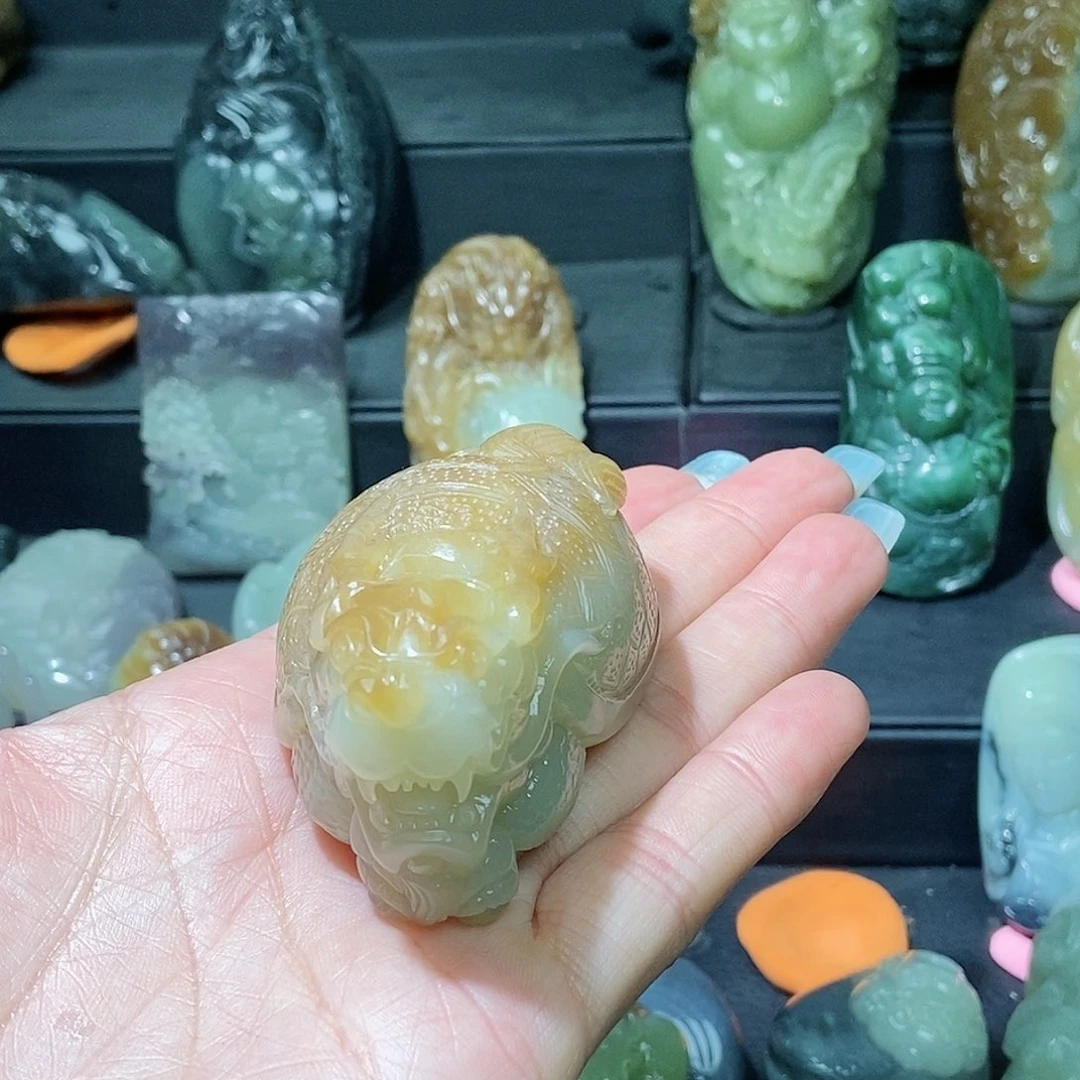 和田玉颈饰未镶嵌净*