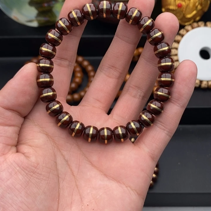 紫金鼠手串迷*紫金鼠一线天二代33