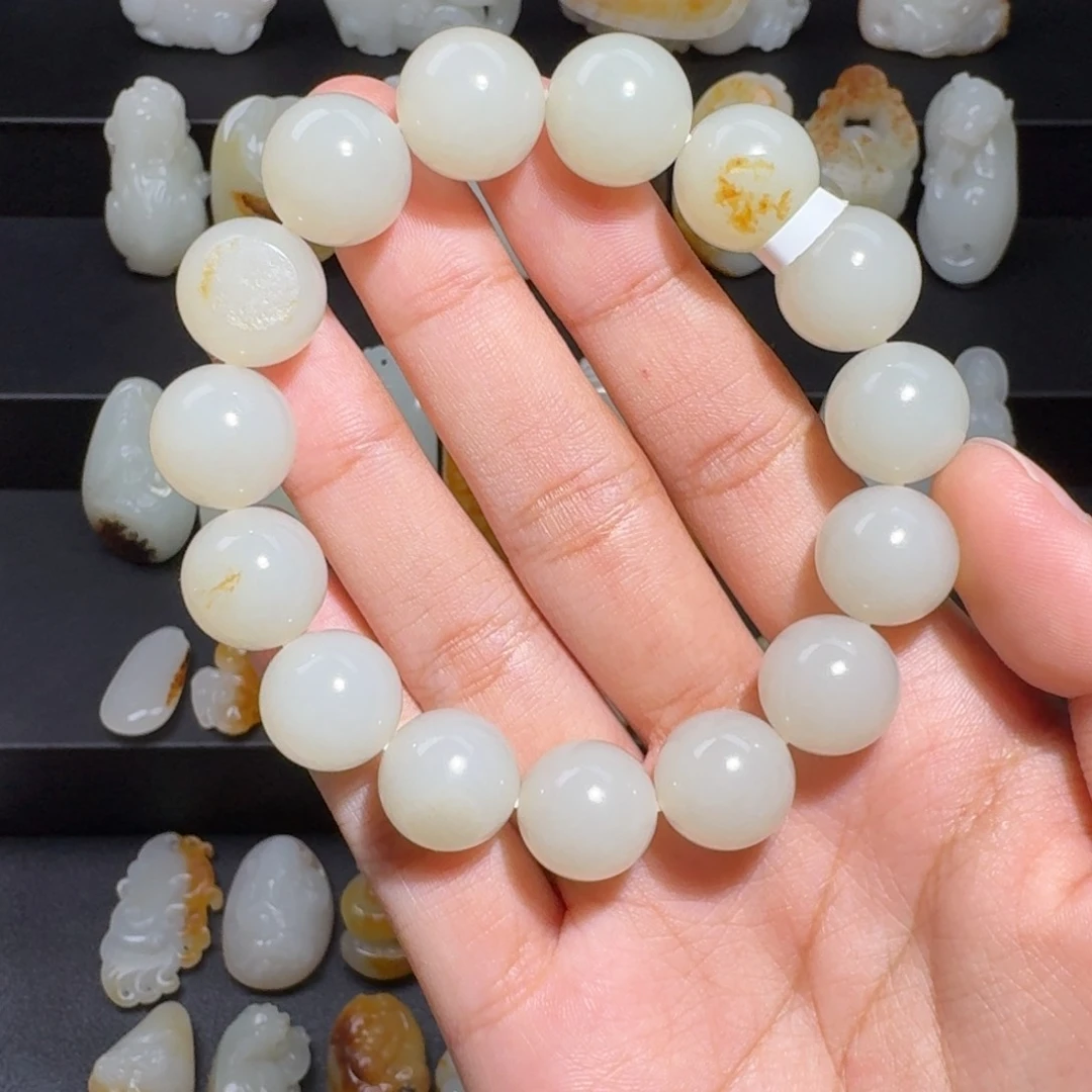 和田玉（子料）未镶嵌颈饰阿*罗