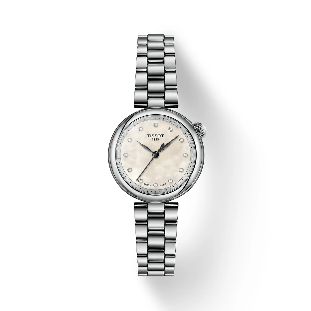 Tissot/天梭小美人系列星光款钢带石英女表T152.010.11.116.00