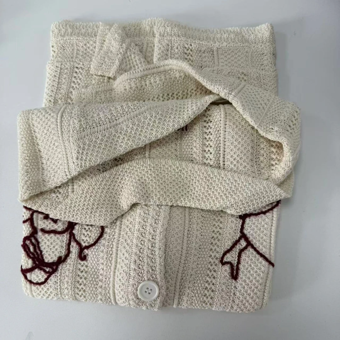 女士乌ya丘比特两翻领短袖针织衫