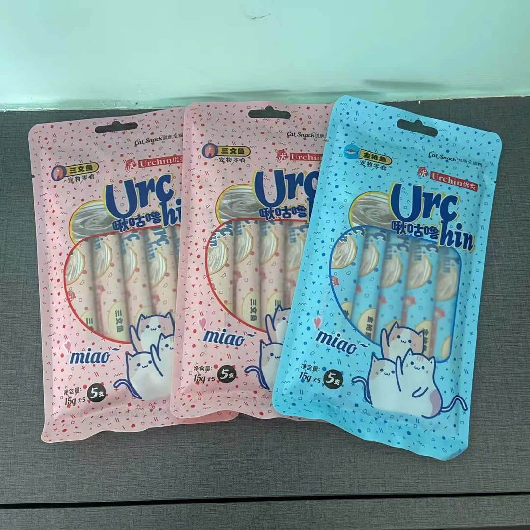 优炙猫条三文鱼和金枪鱼