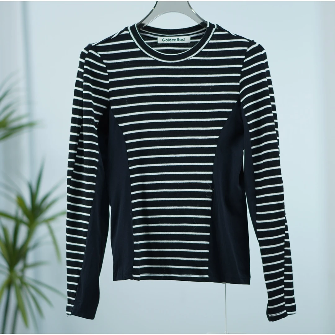 尚系列   Z865  女装简约时尚针织衫黑色FW17R43