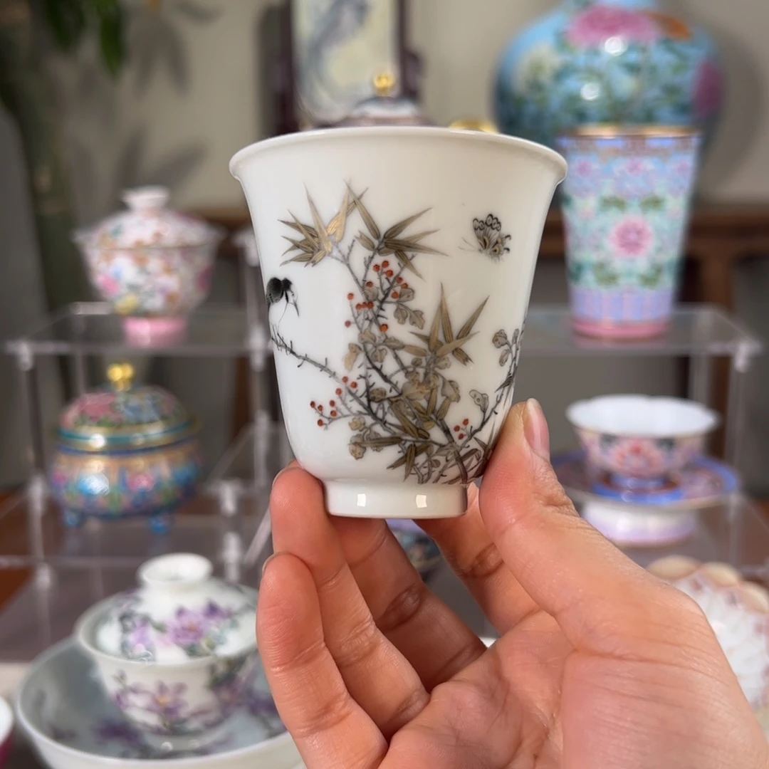 纯手工手绘 高端茶器