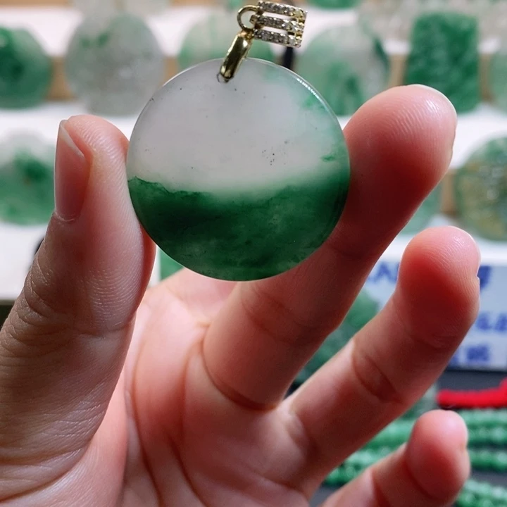 未镶嵌石英质玉珠宝半成品非洲翠