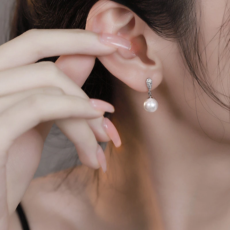 925银耳饰 【素辉绮梦】925纯银精致经典高级感耳坠