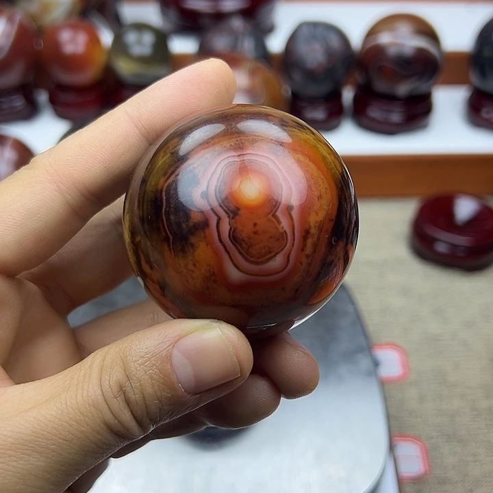 偶***遇玛瑙/玉髓未镶嵌吊坠(不含链)