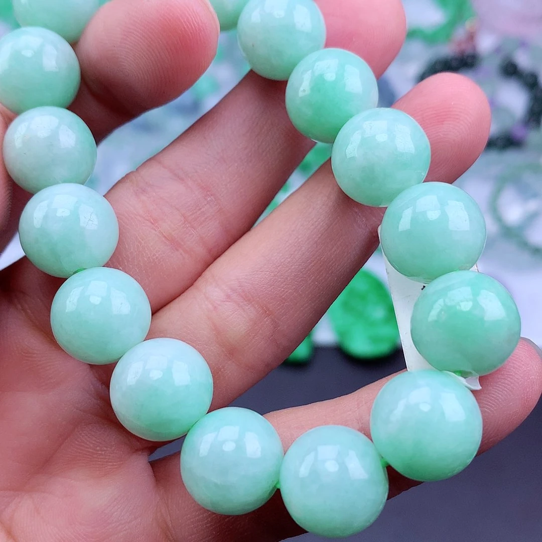 未镶嵌手链翡翠手串