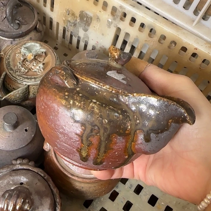 粗砂茶壶柴烧福利新品多多