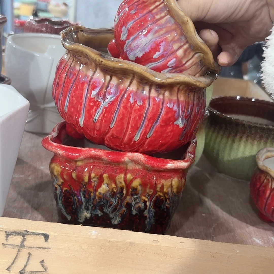 陶瓷陶瓷花盆.多肉花盆