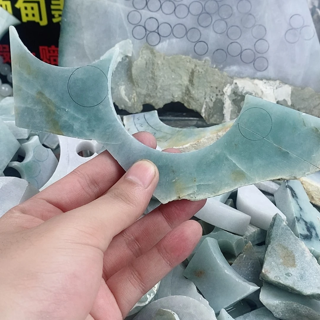 散珠翡翠天然缅甸翡翠a货7